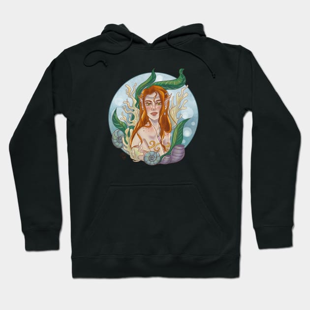 Aleida seaweeds 2 Hoodie by Ereidiam